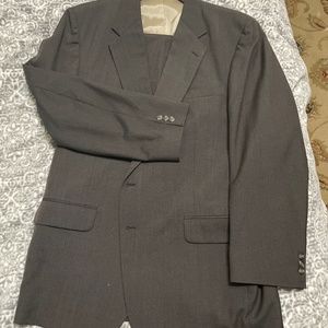 Brown suit